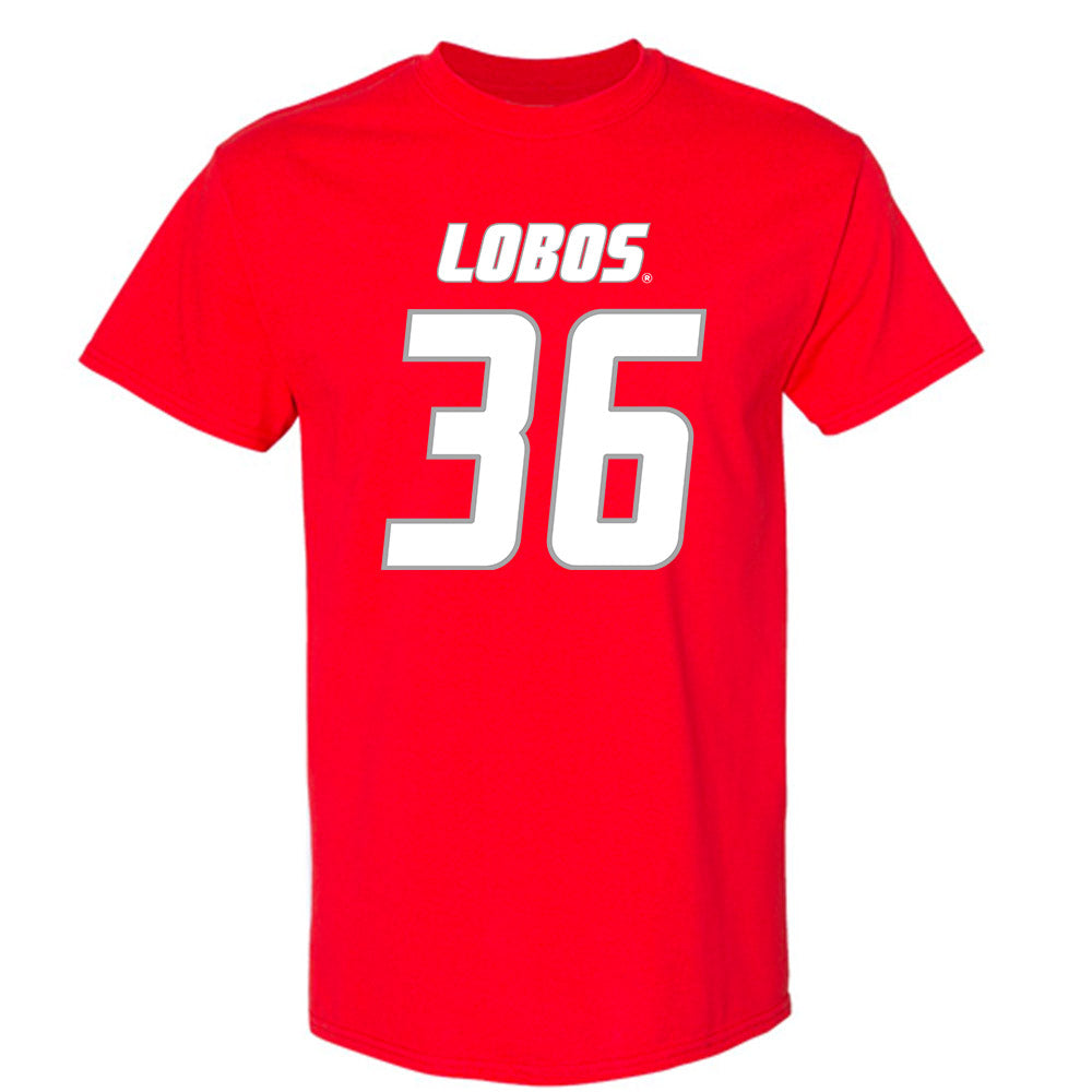 New Mexico - NCAA Baseball : Elias Fiddler - Classic Shersey T-Shirt-0