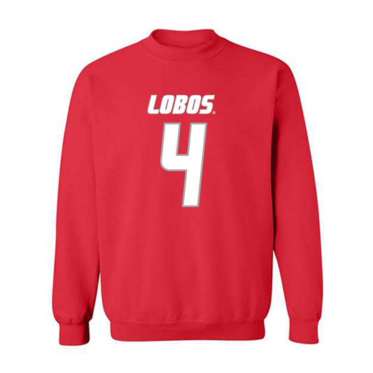 New Mexico - NCAA Football : Jayden Sheridan - Classic Shersey Crewneck Sweatshirt-0