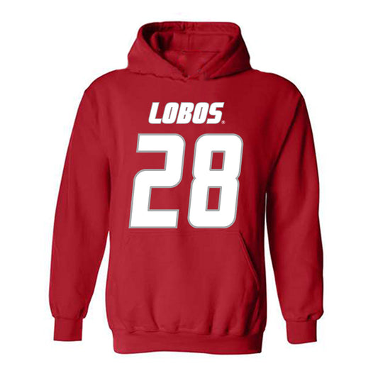 New Mexico - NCAA Softball : Jessica Deleon - Classic Shersey Hooded Sweatshirt-0