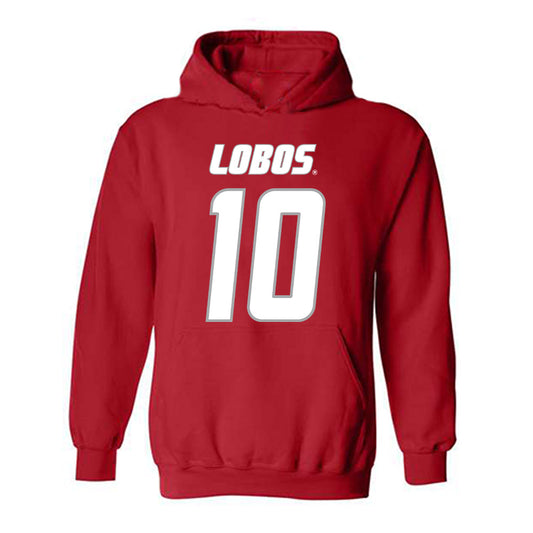 New Mexico - NCAA Women's Soccer : Macie Harris - Classic Shersey Hooded Sweatshirt-0
