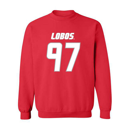 New Mexico - NCAA Football : Cody Thumlert - Classic Shersey Crewneck Sweatshirt-0