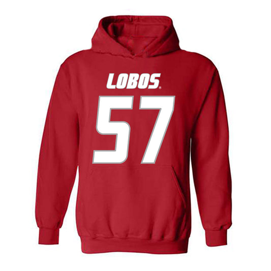 New Mexico - NCAA Football : Jonathan Shively - Classic Shersey Hooded Sweatshirt-0