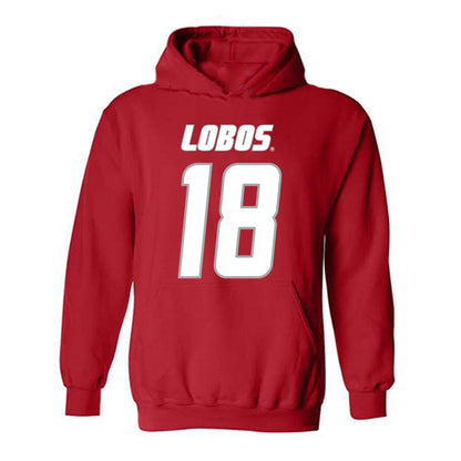 New Mexico - NCAA Baseball : Patrick Sullivan - Classic Shersey Hooded Sweatshirt-0