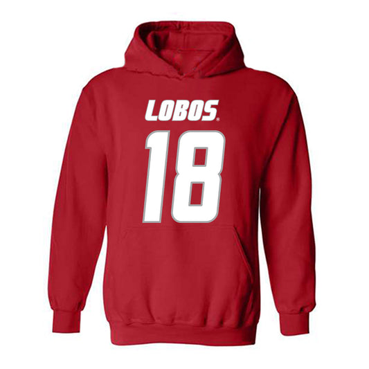 New Mexico - NCAA Baseball : Patrick Sullivan - Classic Shersey Hooded Sweatshirt-0