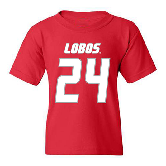 New Mexico - NCAA Women's Basketball : Amhyia Moreland - Classic Shersey Youth T-Shirt-0