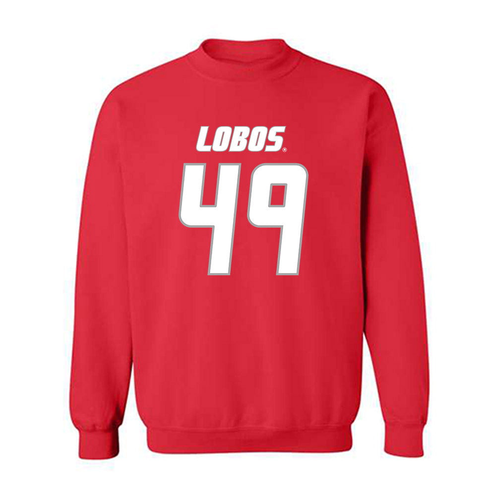 New Mexico - NCAA Baseball : Jack Messmore - Classic Shersey Crewneck Sweatshirt-0