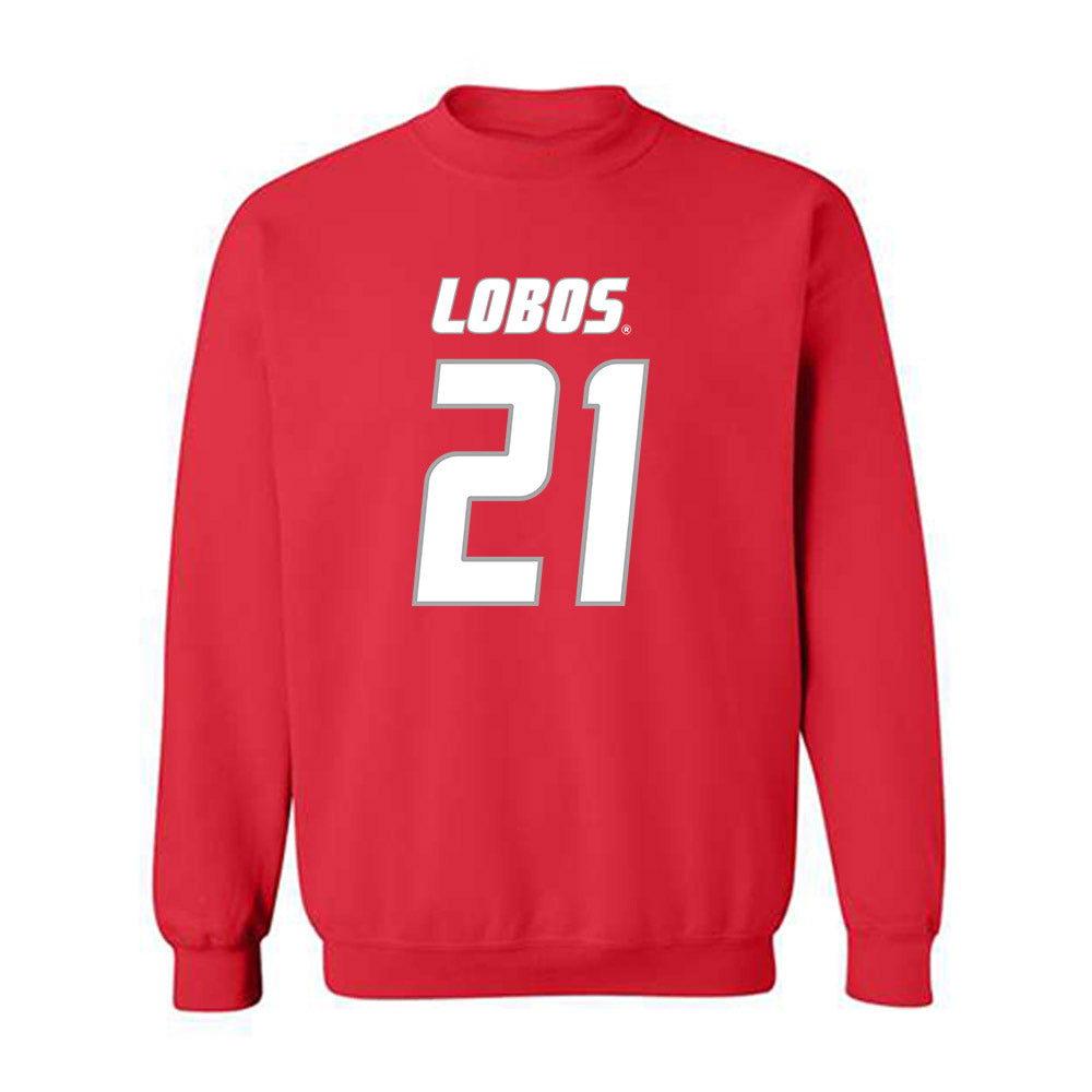 New Mexico - NCAA Softball : Taylor Morgan - Classic Shersey Crewneck Sweatshirt-0
