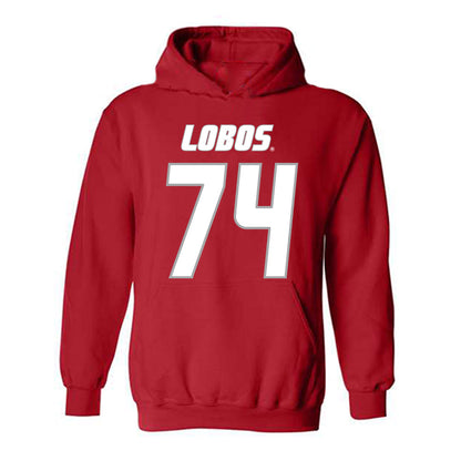 New Mexico - NCAA Football : Marcus Stevens - Classic Shersey Hooded Sweatshirt-0