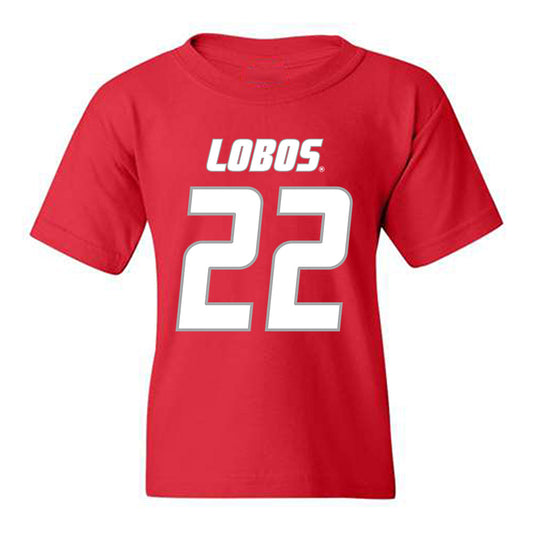 New Mexico - NCAA Women's Basketball : Maria Najjuma - Classic Shersey Youth T-Shirt-0