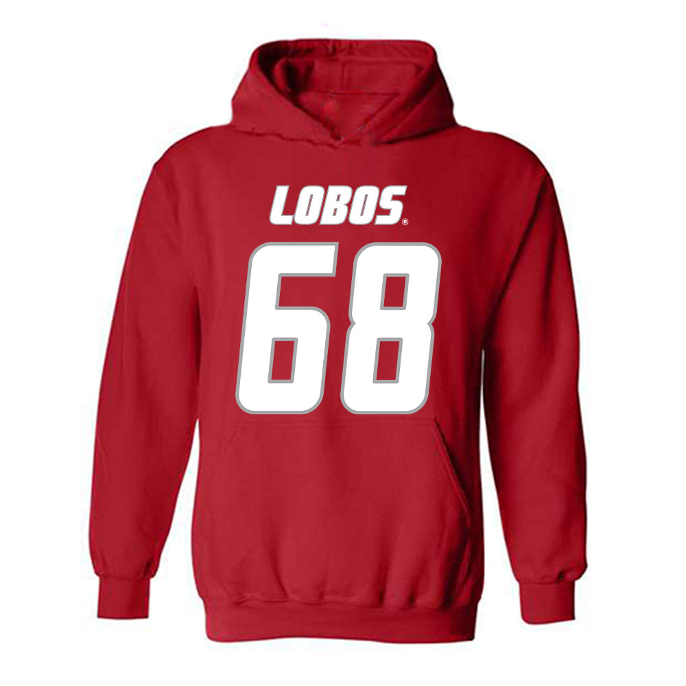 New Mexico - NCAA Football : Tyler Lawrence - Classic Shersey Hooded Sweatshirt-0