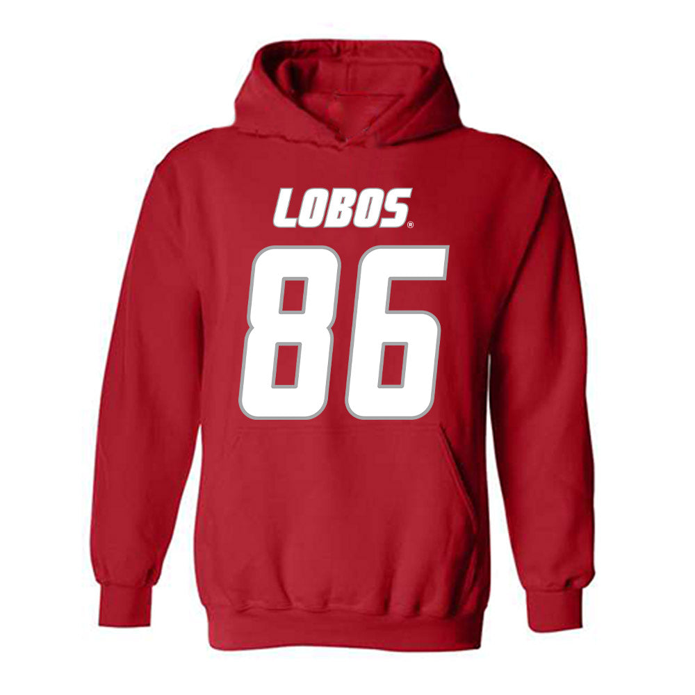 New Mexico - NCAA Football : D'Angelo Mayes - Classic Shersey Hooded Sweatshirt-0