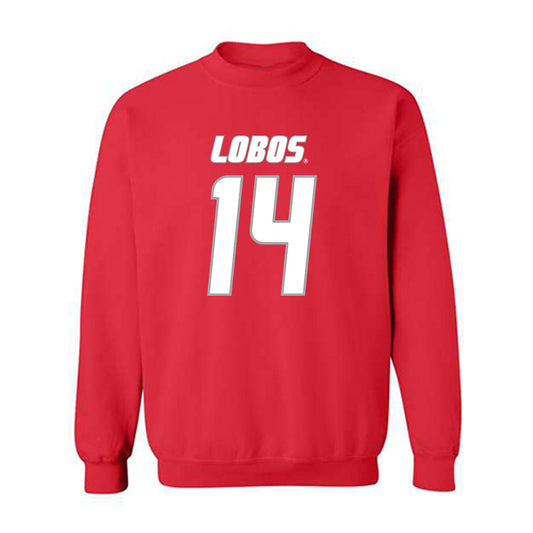 New Mexico - NCAA Women's Basketball : Leonor Peixinho - Classic Shersey Crewneck Sweatshirt-0