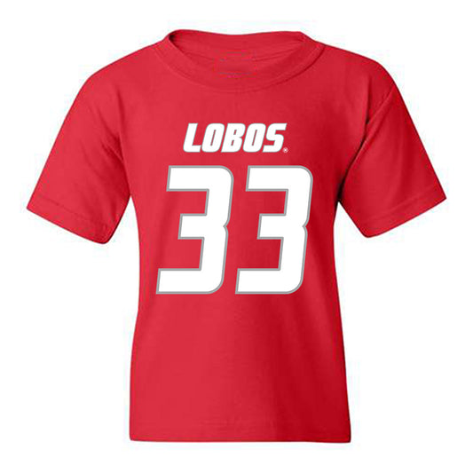 New Mexico - NCAA Football : Mateo Contreras - Classic Shersey Youth T-Shirt-0