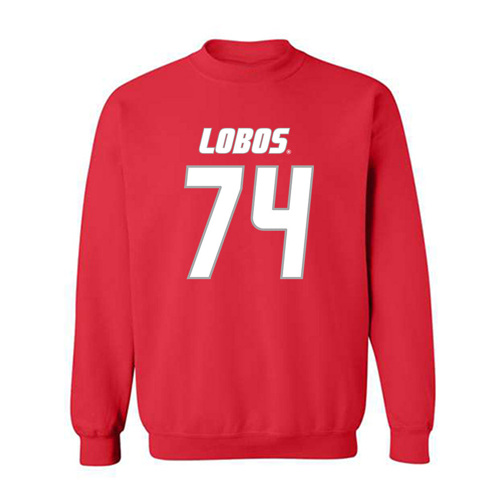 New Mexico - NCAA Football : Marcus Stevens - Classic Shersey Crewneck Sweatshirt-0