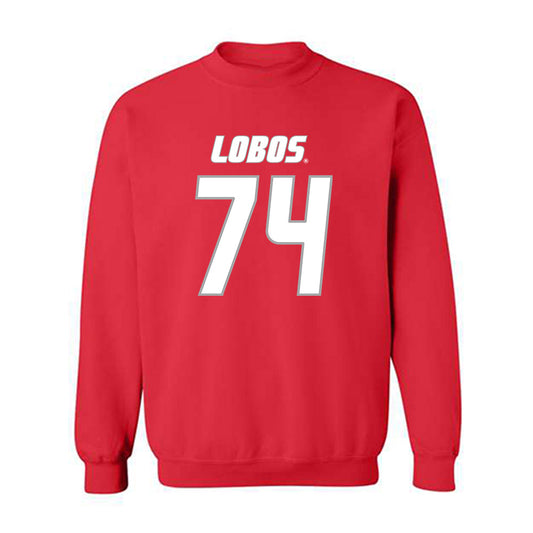 New Mexico - NCAA Football : Marcus Stevens - Classic Shersey Crewneck Sweatshirt-0