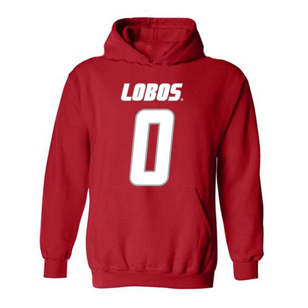 New Mexico - NCAA Football : Nicolas Rivera - Classic Shersey Hooded Sweatshirt-0