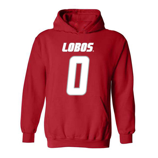 New Mexico - NCAA Football : Nicolas Rivera - Classic Shersey Hooded Sweatshirt-0