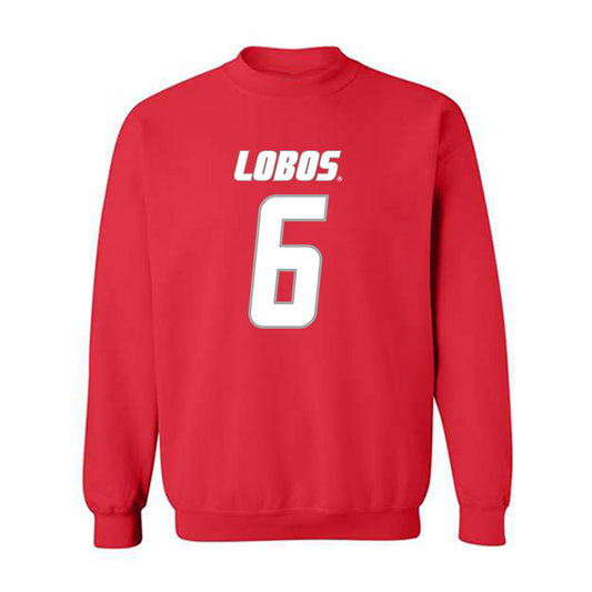 New Mexico - NCAA Women's Volleyball : Madison Blanco - Classic Shersey Crewneck Sweatshirt-0