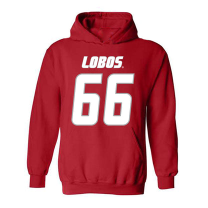 New Mexico - NCAA Football : Israel Mukwiza - Classic Shersey Hooded Sweatshirt-0