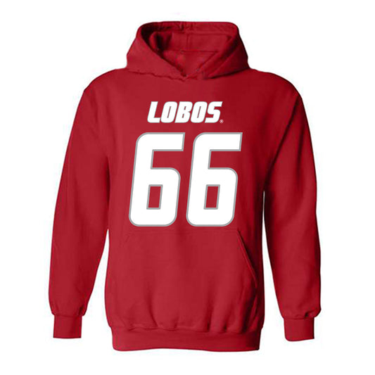 New Mexico - NCAA Football : Israel Mukwiza - Classic Shersey Hooded Sweatshirt-0