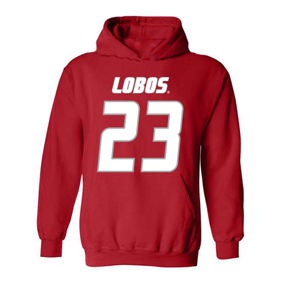 New Mexico - NCAA Baseball : Ty Cunningham - Classic Shersey Hooded Sweatshirt-0