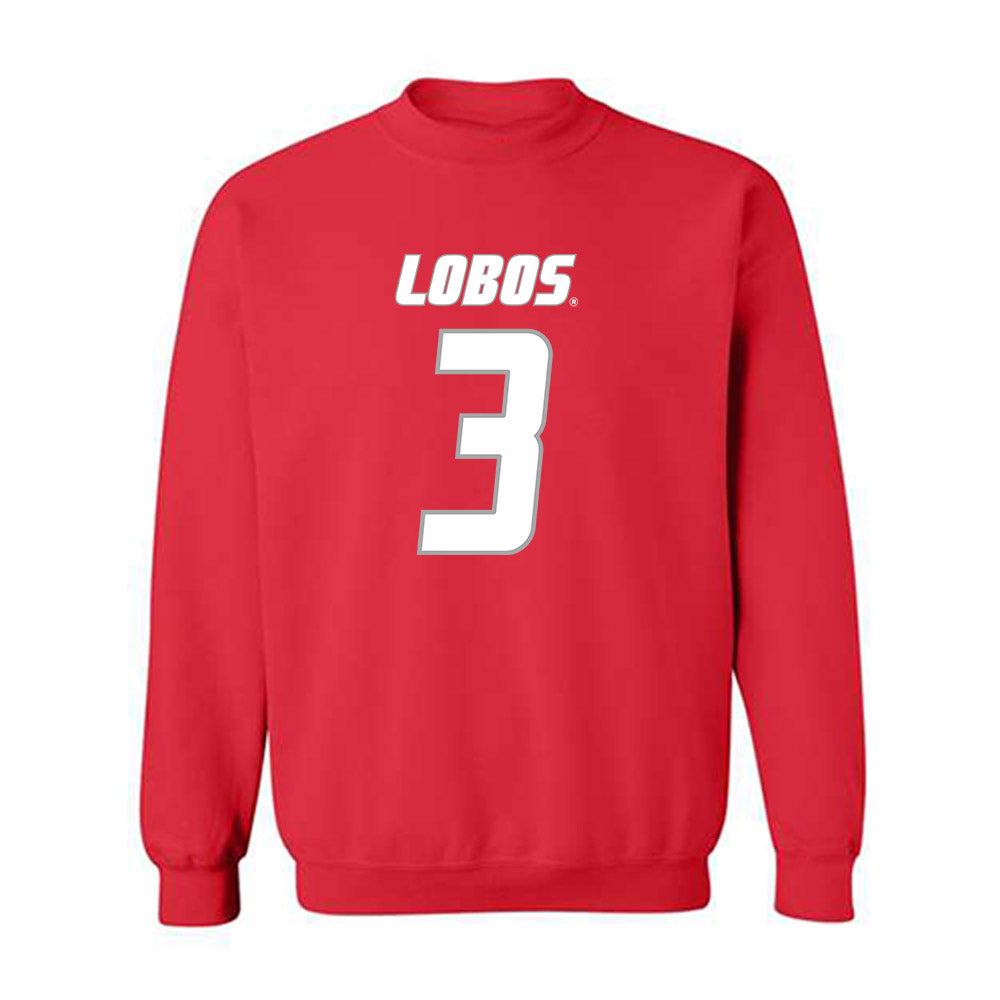 New Mexico - NCAA Women's Basketball : Destinee Hooks - Classic Shersey Crewneck Sweatshirt-0