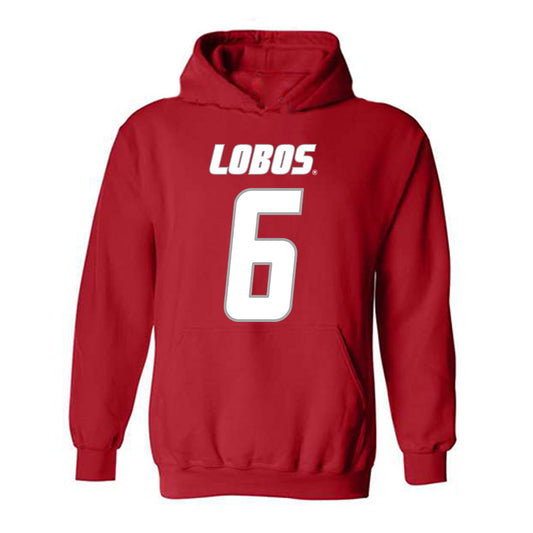 New Mexico - NCAA Women's Volleyball : Madison Blanco - Classic Shersey Hooded Sweatshirt-0