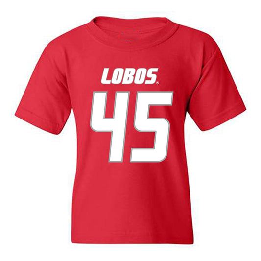 New Mexico - NCAA Football : Brett Karhu - Classic Shersey Youth T-Shirt-0