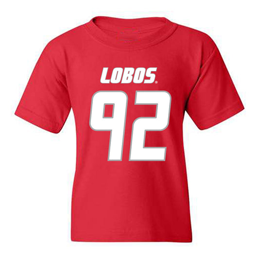 New Mexico - NCAA Football : Brian Booker - Classic Shersey Youth T-Shirt-0