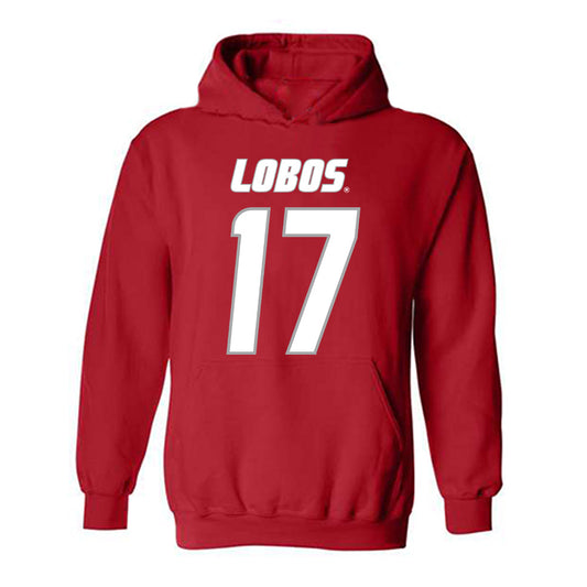 New Mexico - NCAA Football : Michael Buckley - Classic Shersey Hooded Sweatshirt-0