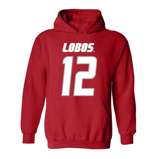 New Mexico - NCAA Football : Cole Welliver - Classic Shersey Hooded Sweatshirt-0