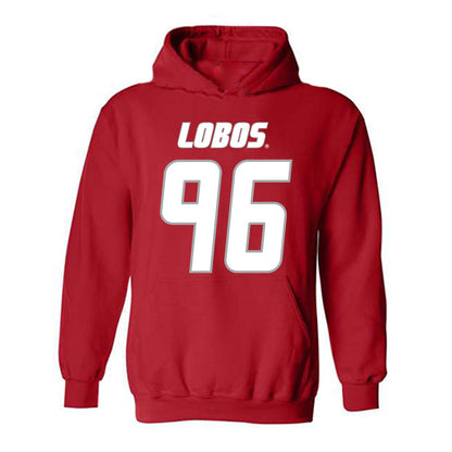 New Mexico - NCAA Football : Garrison Walker - Classic Shersey Hooded Sweatshirt-0