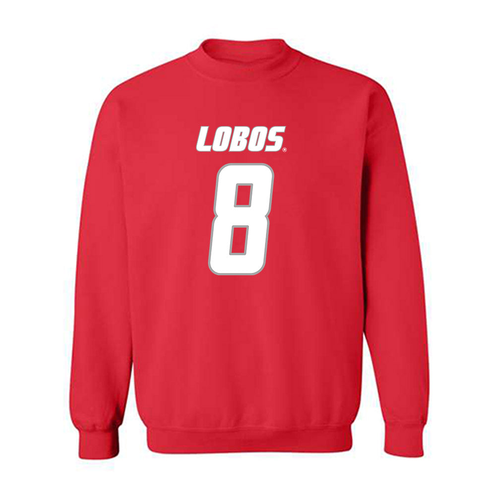 New Mexico - NCAA Football : Deshaun Buchanan - Classic Shersey Crewneck Sweatshirt-0