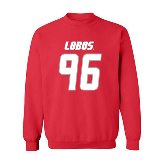New Mexico - NCAA Football : Garrison Walker - Classic Shersey Crewneck Sweatshirt-0