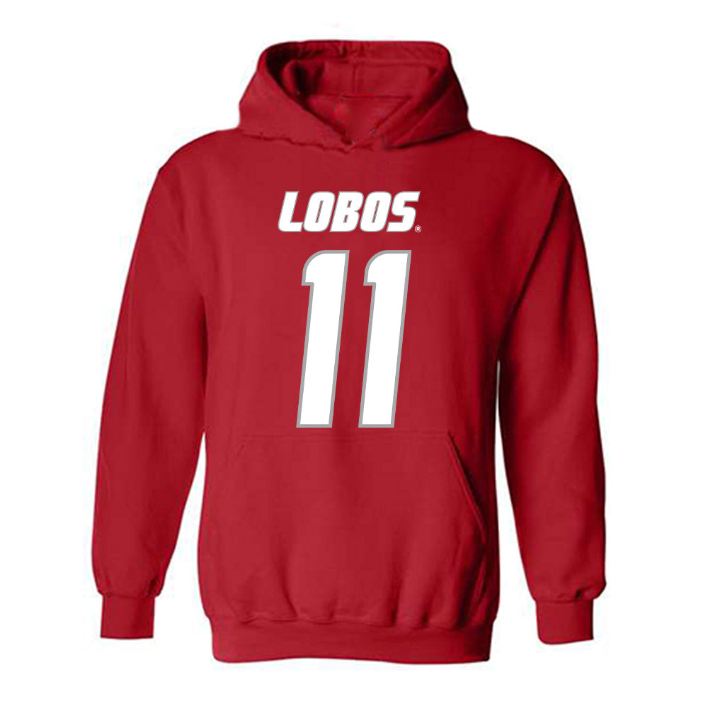 New Mexico - NCAA Baseball : Matthew Cornelius - Classic Shersey Hooded Sweatshirt-0