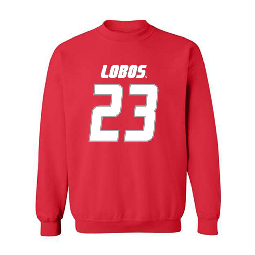 New Mexico - NCAA Baseball : Ty Cunningham - Classic Shersey Crewneck Sweatshirt-0