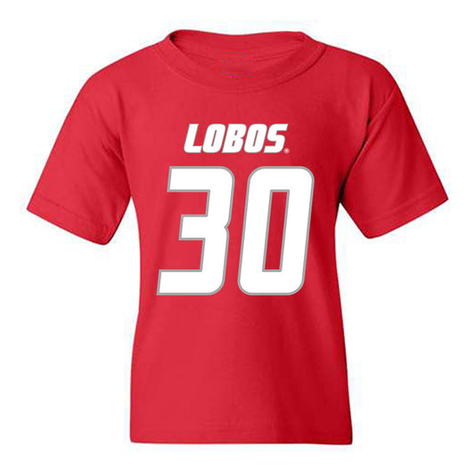 New Mexico - NCAA Football : Brendan Durkin - Classic Shersey Youth T-Shirt-0