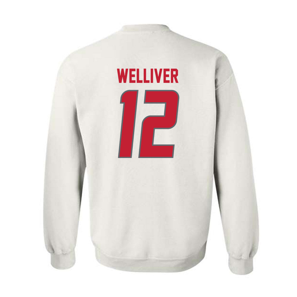 New Mexico - NCAA Football : Cole Welliver - Classic Shersey Crewneck Sweatshirt-1