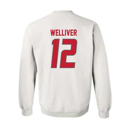 New Mexico - NCAA Football : Cole Welliver - Classic Shersey Crewneck Sweatshirt-1