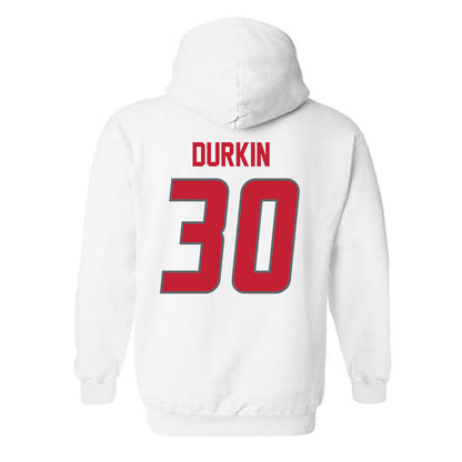 New Mexico - NCAA Football : Brendan Durkin - Classic Shersey Hooded Sweatshirt-1