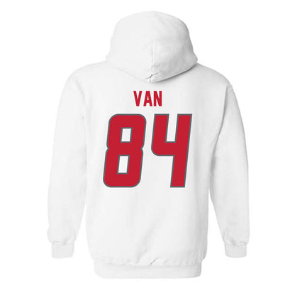 New Mexico - NCAA Football : Xavier Van - Classic Shersey Hooded Sweatshirt-1