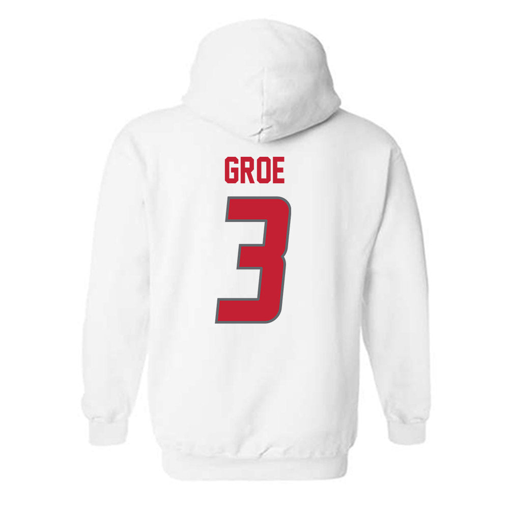 New Mexico - NCAA Women's Volleyball : Giselle Groe - Classic Shersey Hooded Sweatshirt-1