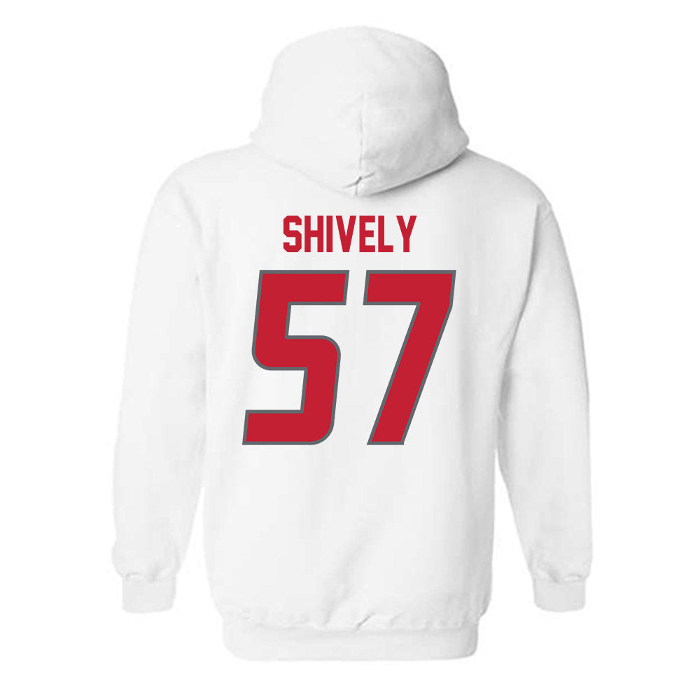 New Mexico - NCAA Football : Jonathan Shively - Classic Shersey Hooded Sweatshirt-1