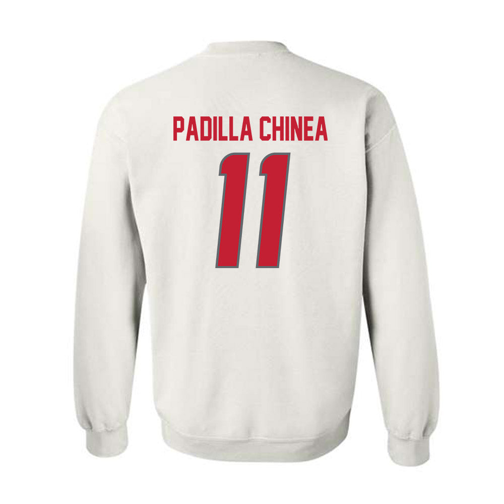New Mexico - NCAA Women's Basketball : Nayli Padilla Chinea - Classic Shersey Crewneck Sweatshirt-1