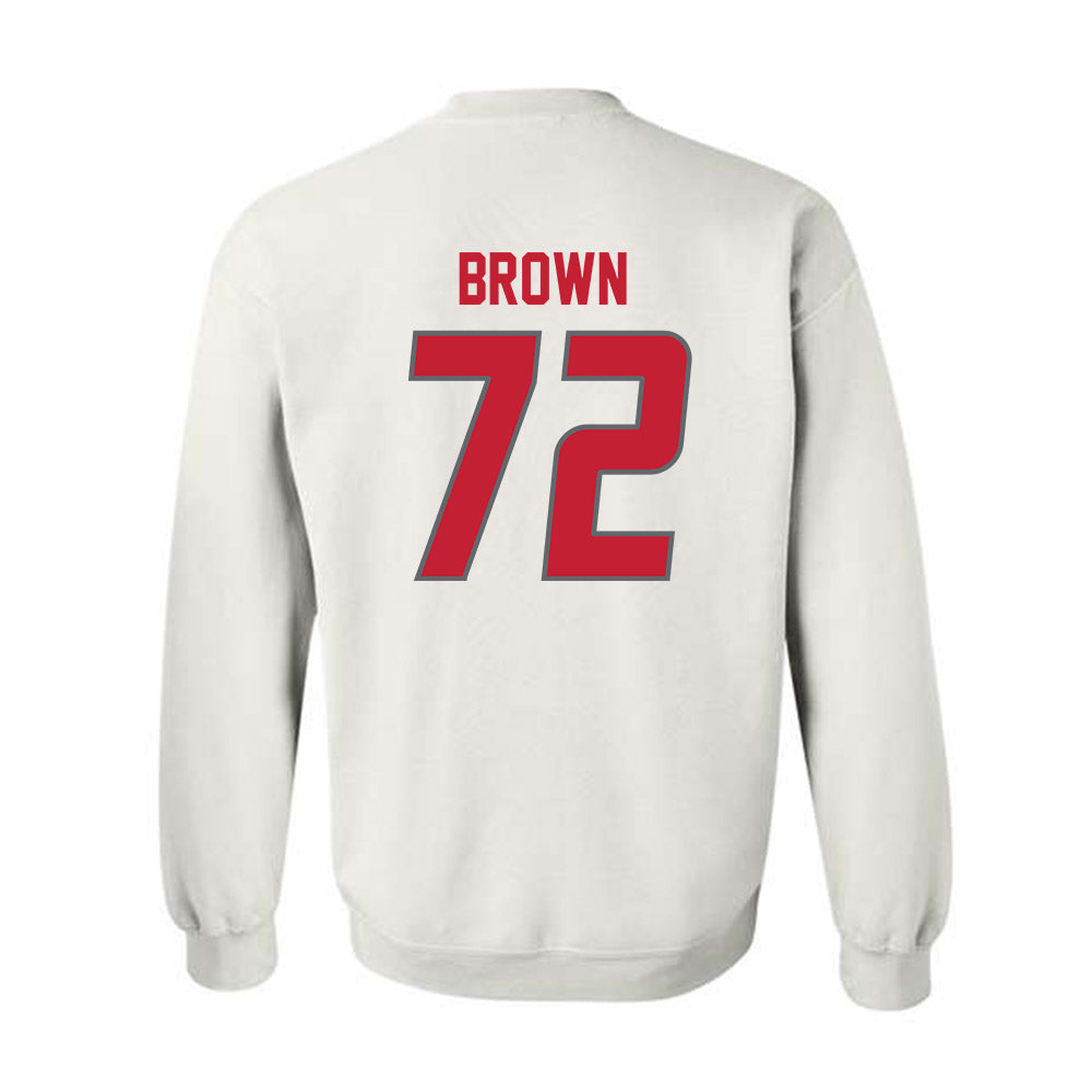 New Mexico - NCAA Football : Nevell Brown - Classic Shersey Crewneck Sweatshirt-1