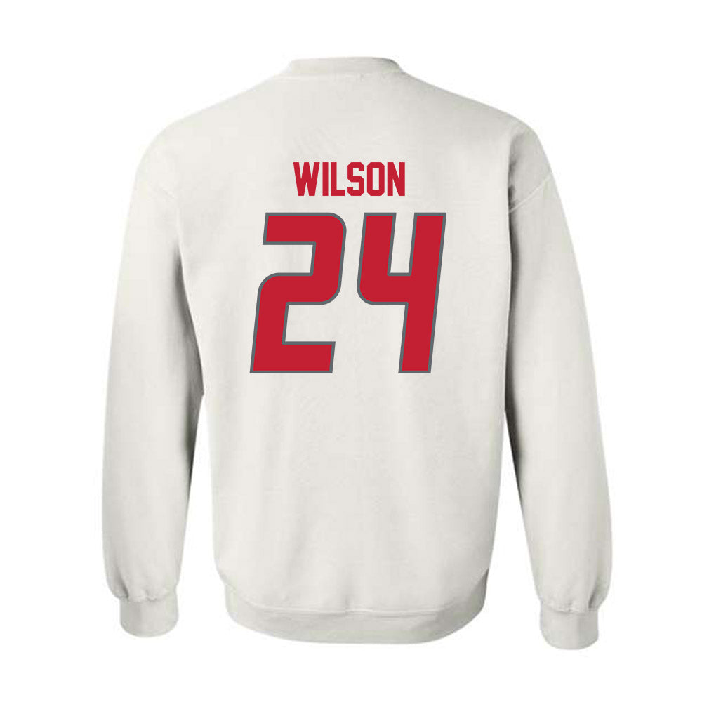 New Mexico - NCAA Football : Jayden Wilson - Classic Shersey Crewneck Sweatshirt-1