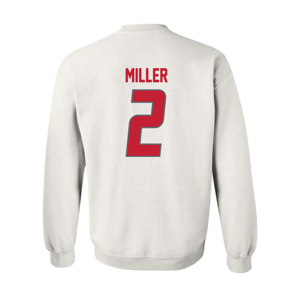 New Mexico - NCAA Men's Basketball : Tajavis Miller - Classic Shersey Crewneck Sweatshirt-1
