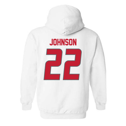New Mexico - NCAA Football : Dimitri Johnson - Classic Shersey Hooded Sweatshirt-1