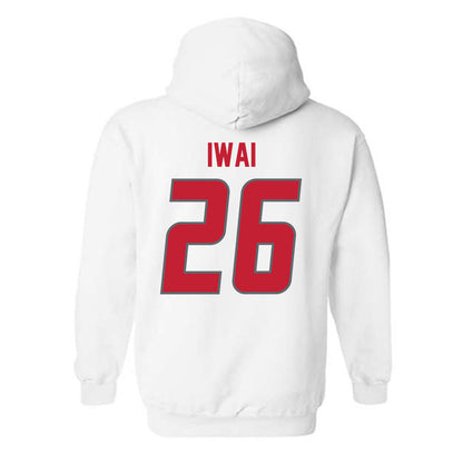 New Mexico - NCAA Football : Rei Iwai - Classic Shersey Hooded Sweatshirt-1