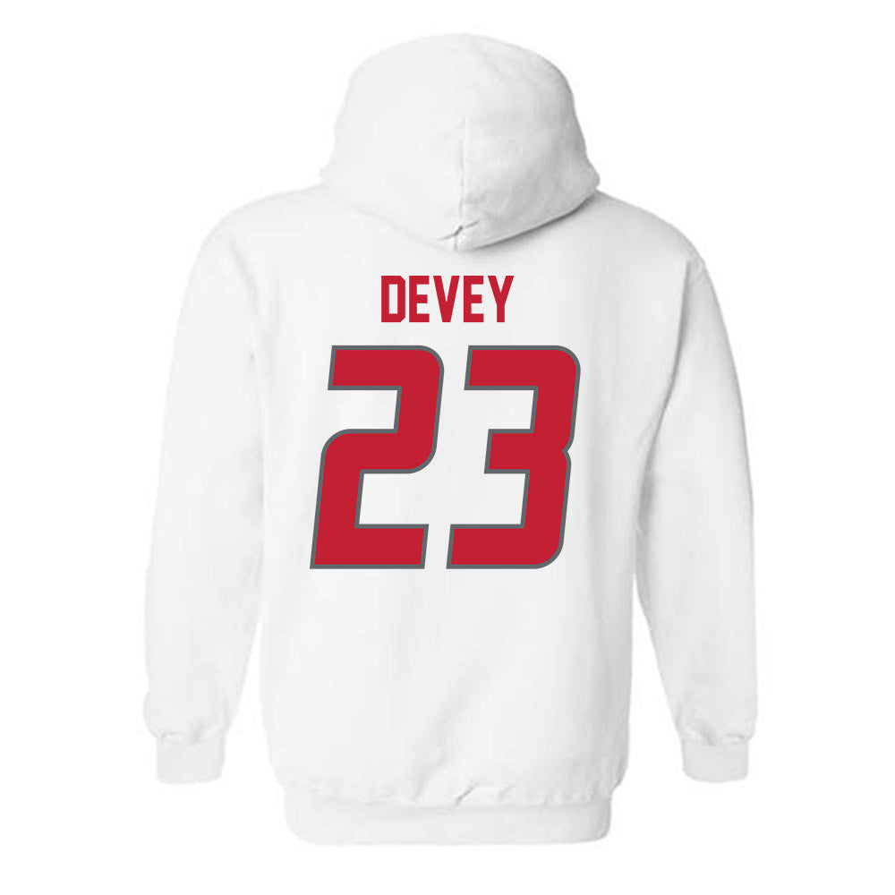 New Mexico - NCAA Women's Soccer : Presley Devey - Classic Shersey Hooded Sweatshirt-1